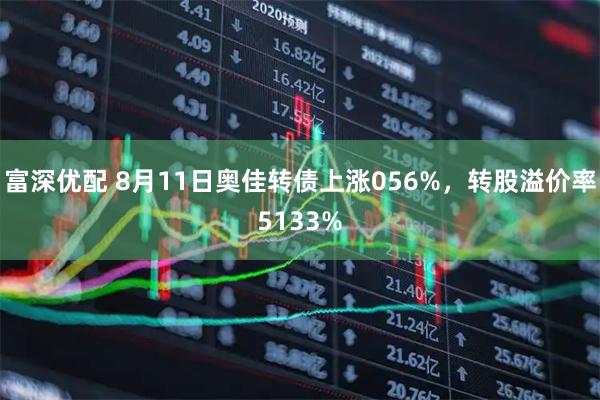 富深优配 8月11日奥佳转债上涨056%,转股溢价率5133%